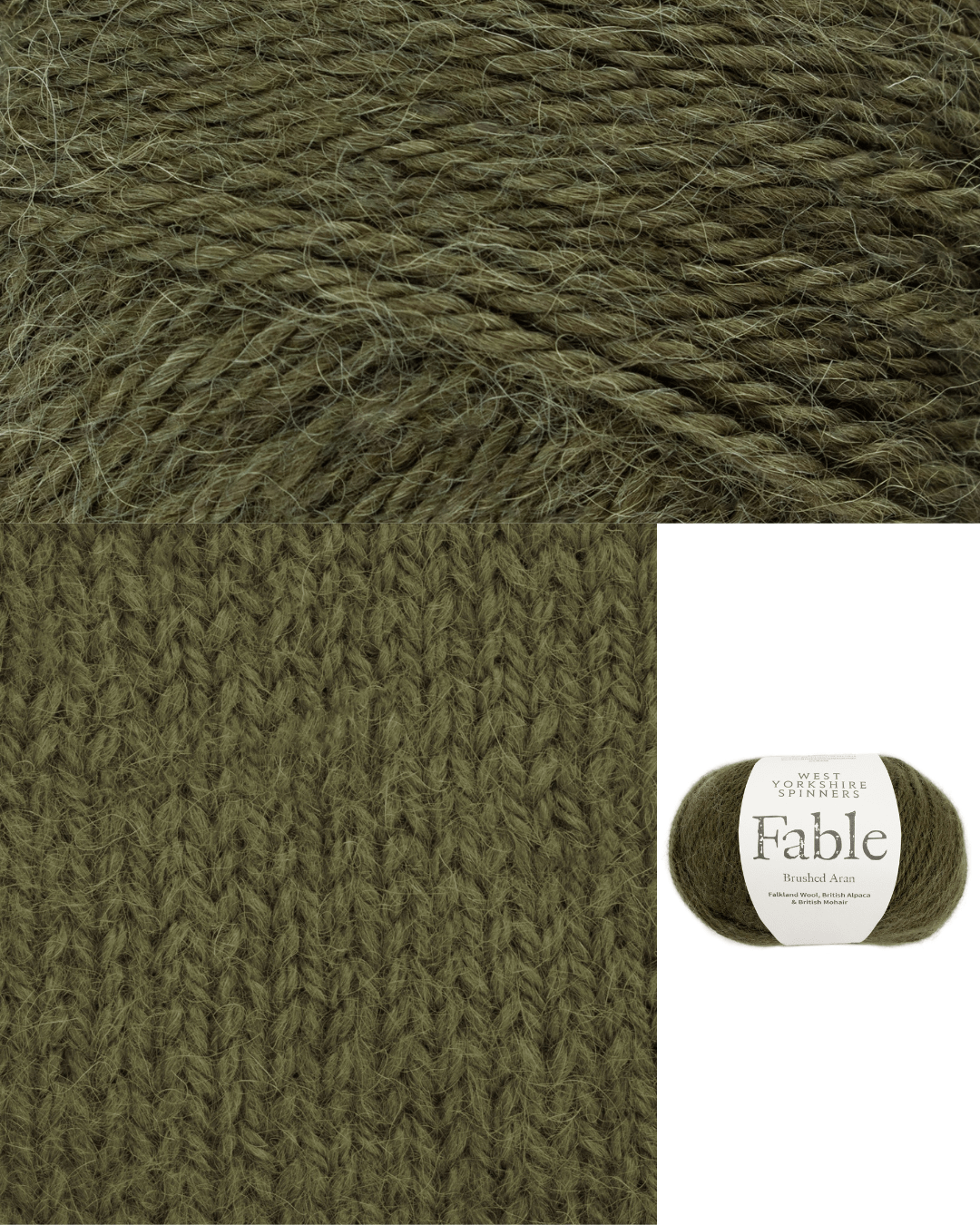 West Yorkshire Spinners - Fable - 1230 Moss - WoolAnn