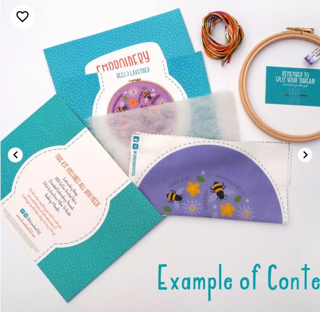 Be Kind To Yourself - Embroidery Kit by Oh Sew Bootiful - WoolAnn