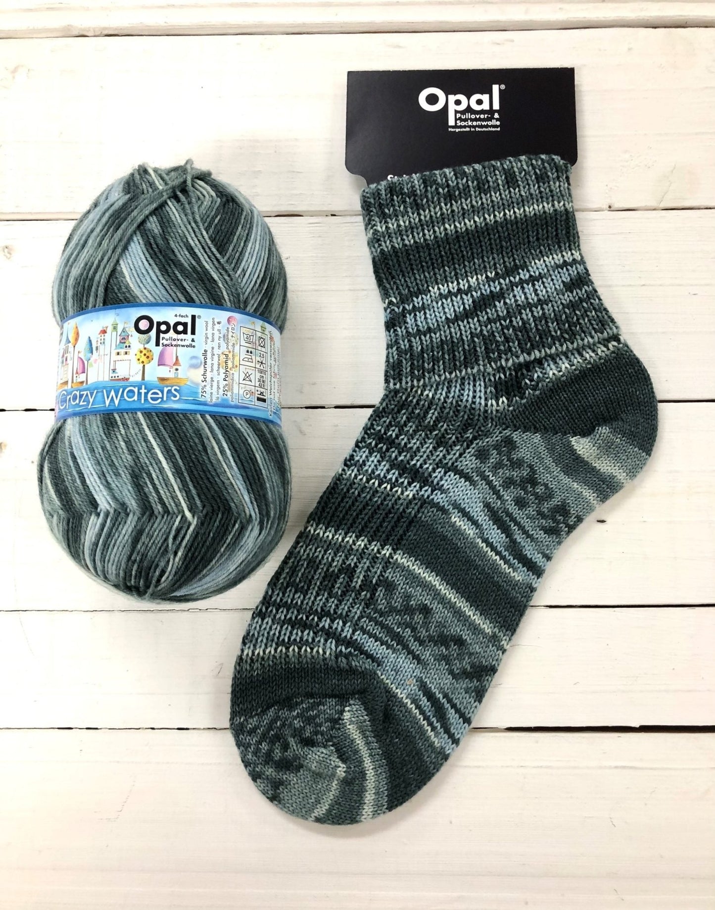 Opal Crazy Water 4ply - WoolAnn