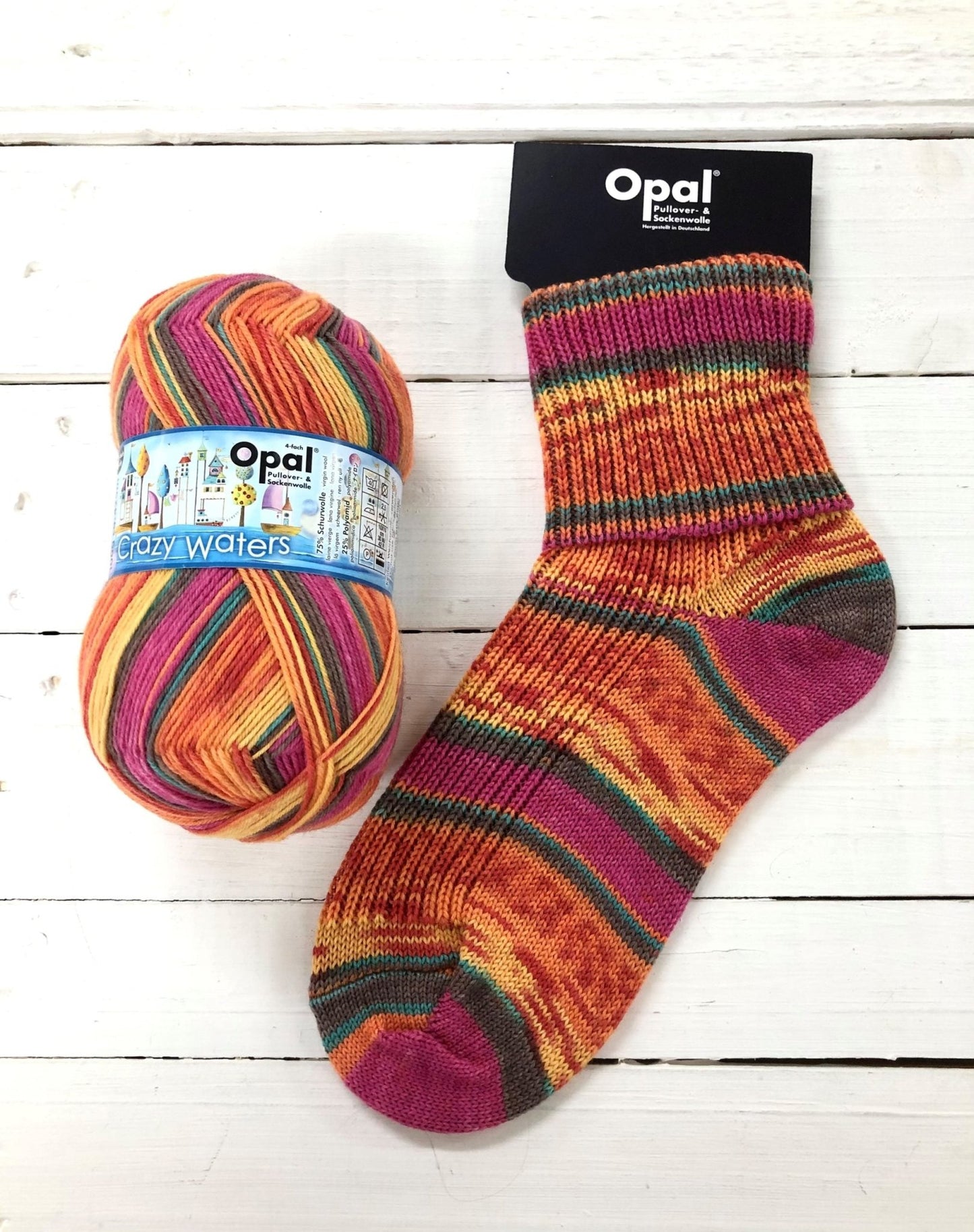 Opal Crazy Water 4ply - WoolAnn