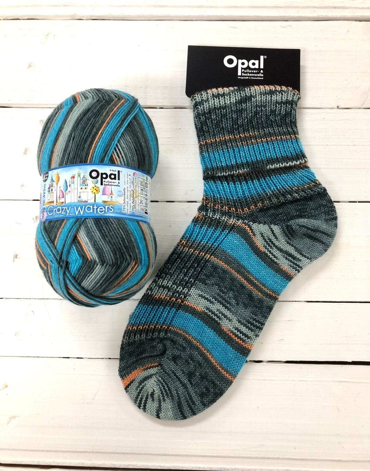 Opal Crazy Water 4ply - WoolAnn