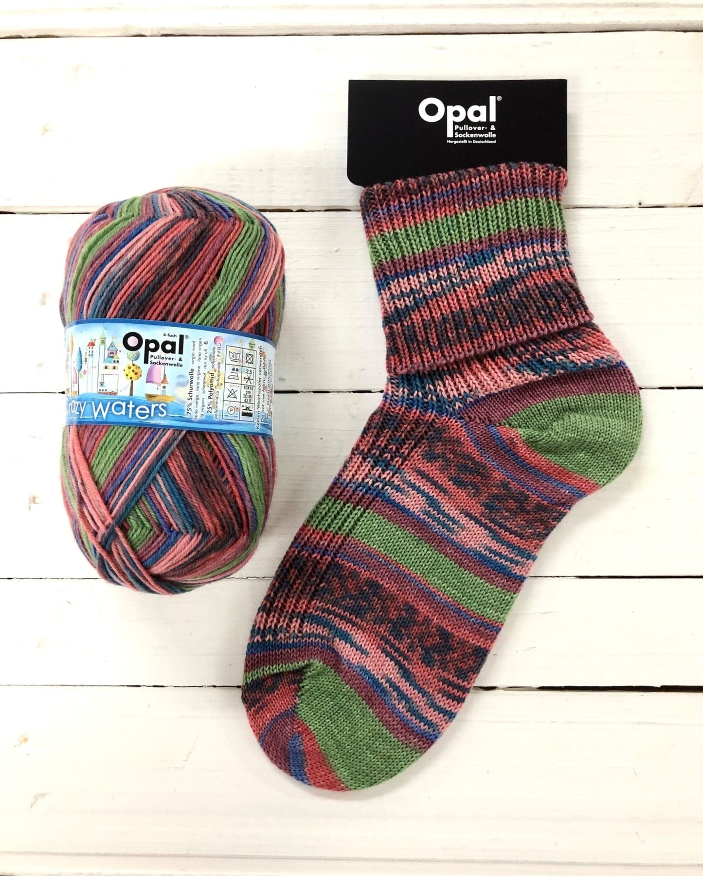 Opal Crazy Water 4ply - WoolAnn