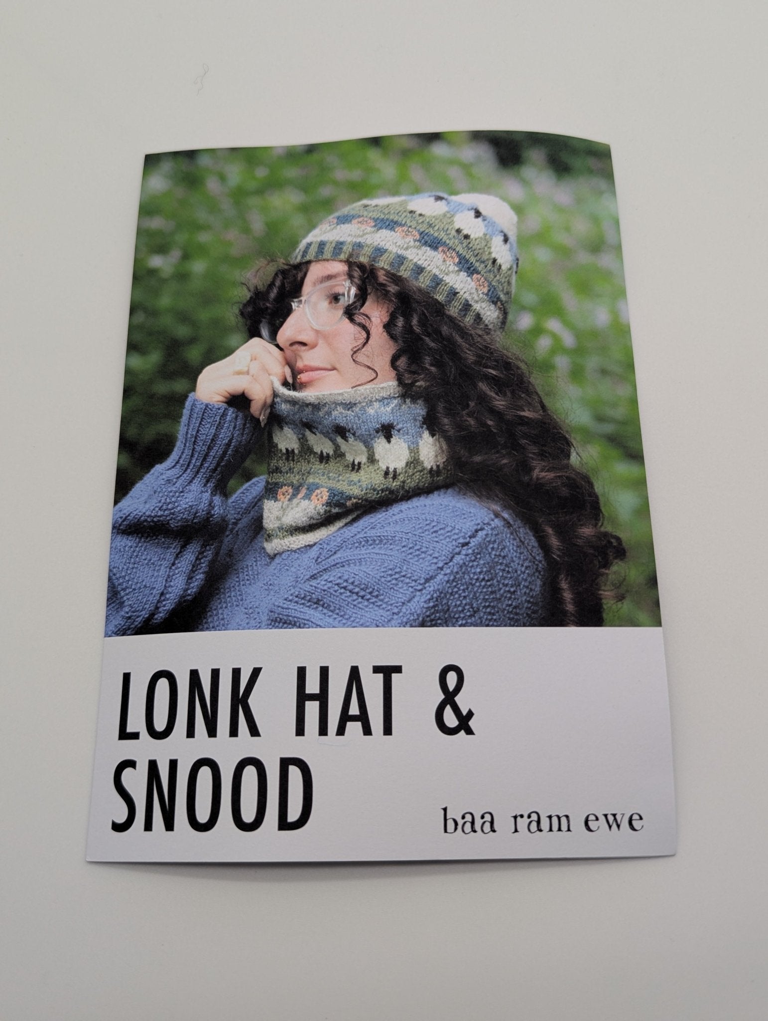 Baa Ram Ewe - Lonk Hat & Snood Kit - WoolAnn