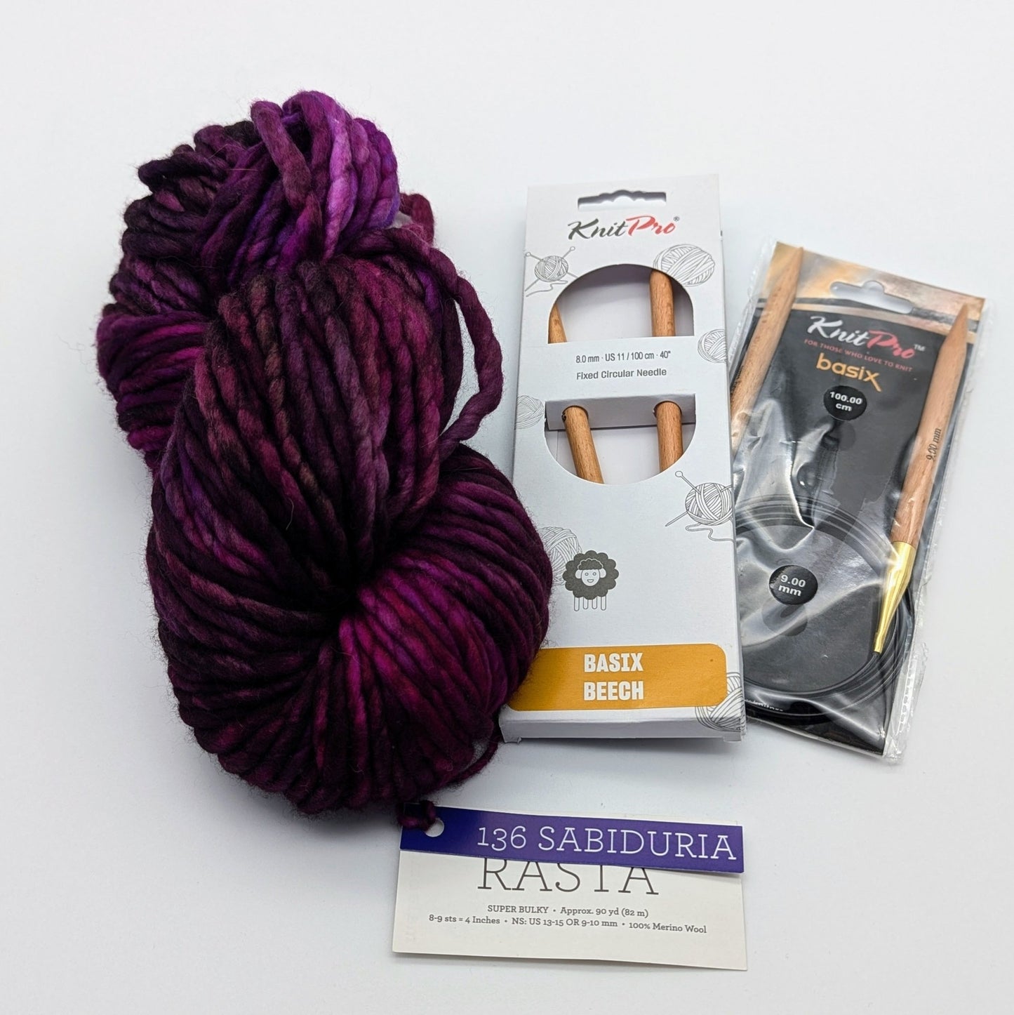 Biggie Braids Beanie kit - WoolAnn