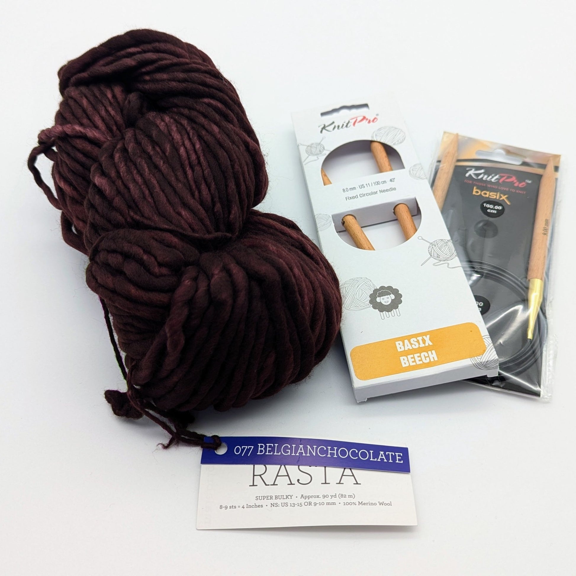 Biggie Braids Beanie kit - WoolAnn