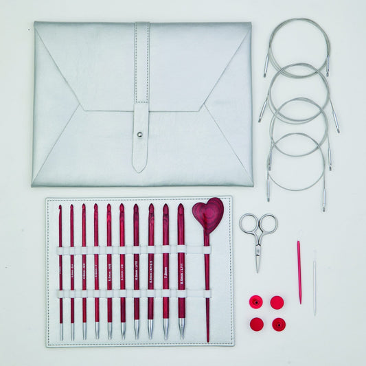KnitPro - Amore - Tunisian Crochet Hook Set - WoolAnn