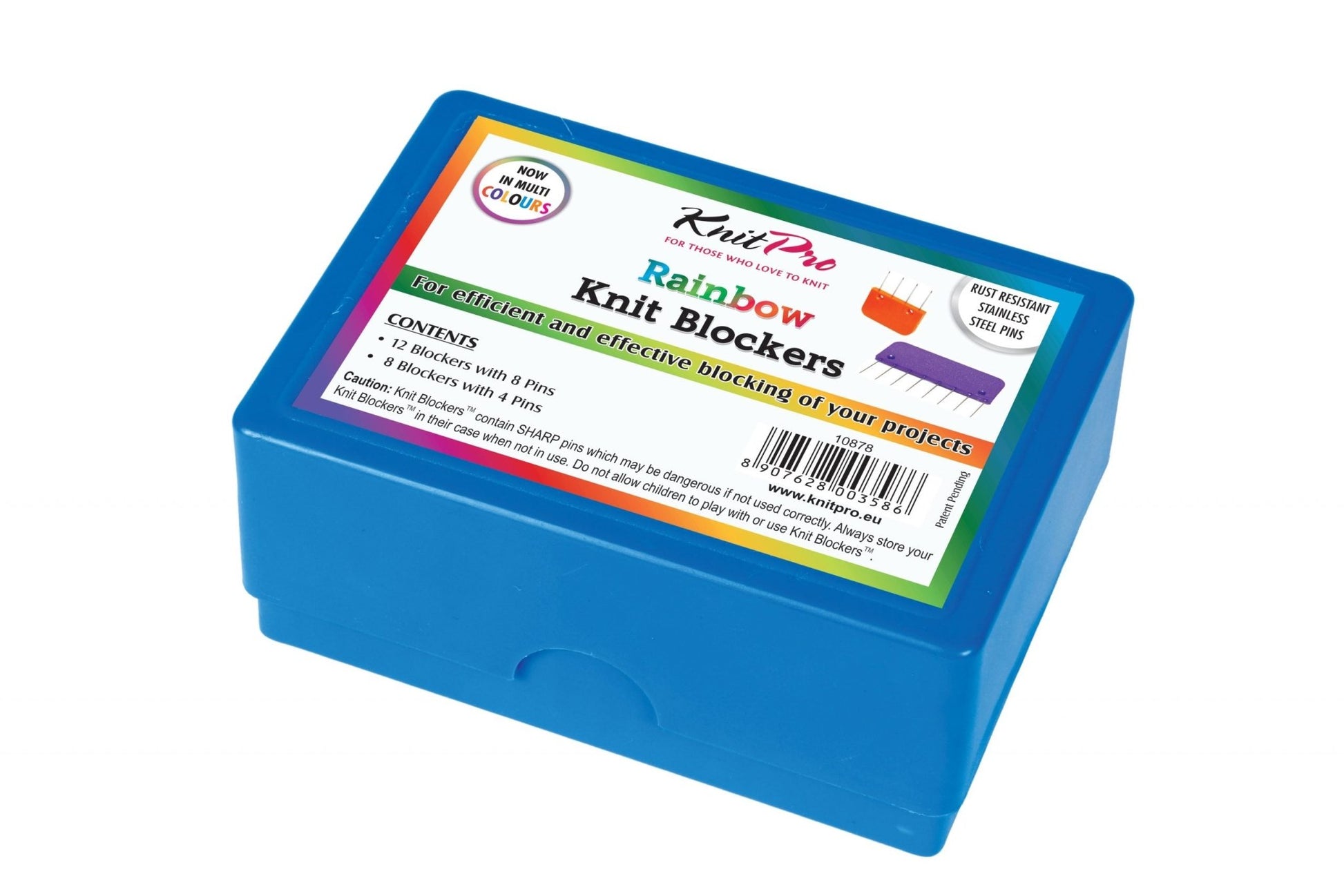 KnitPro - Rainbow Knit Blockers (Pack of 20 blockers) - WoolAnn