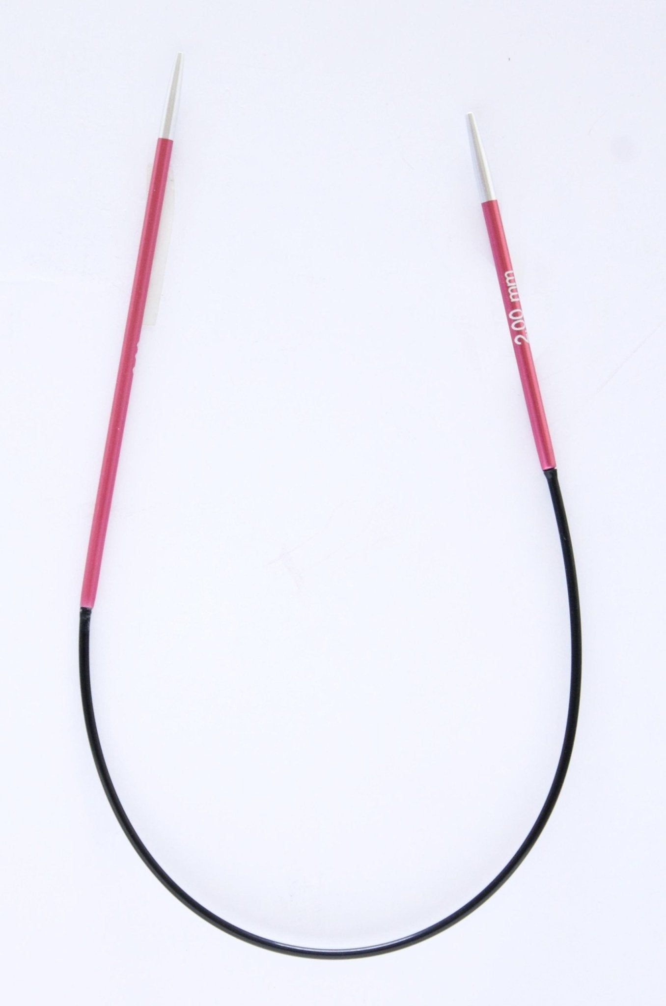 KnitPro - Zing - Asymmetrical 25cm Fixed circular needles - WoolAnn