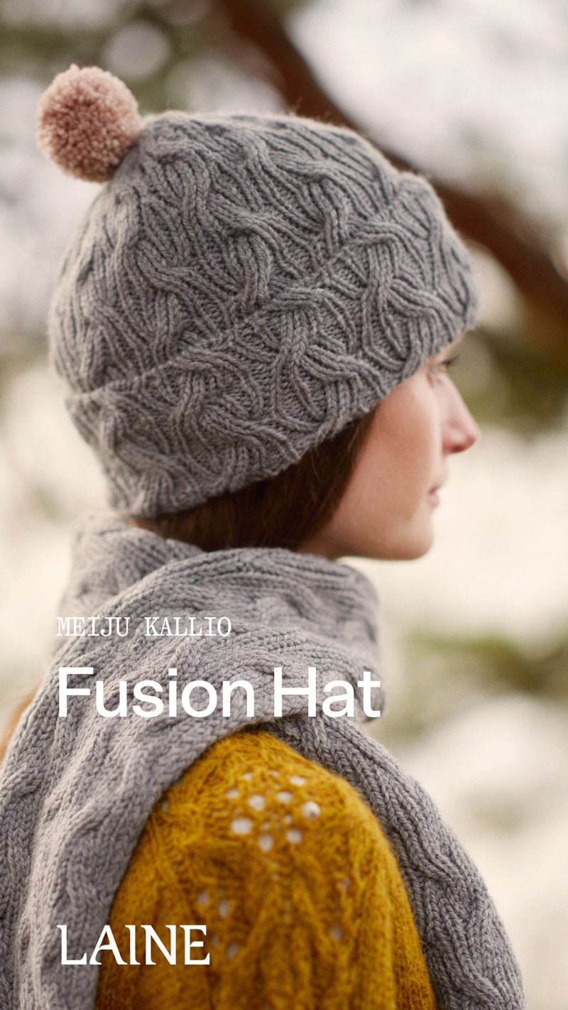 Laine Publishing - Entwined: Cables, Lace and Knitted Textures by Meiju Kallio - WoolAnn