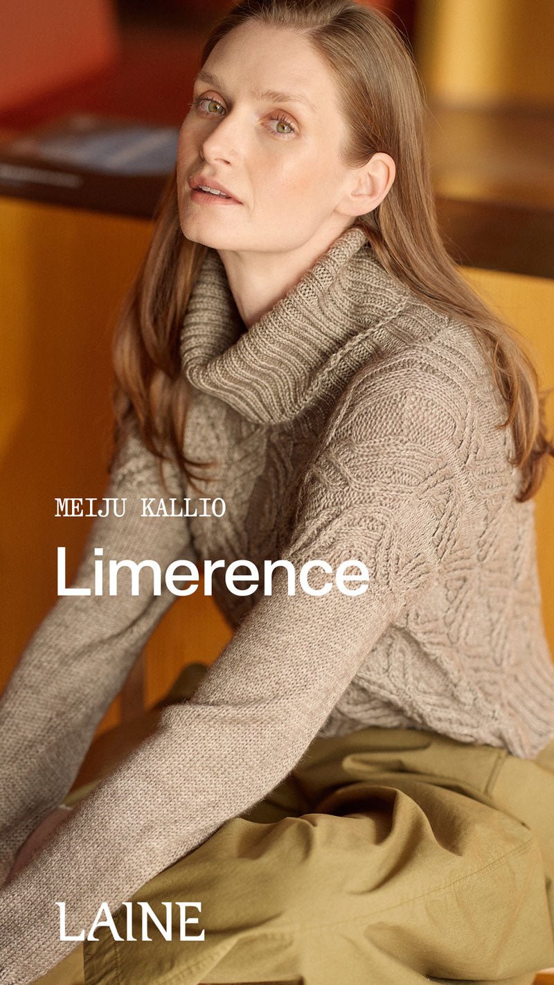 Laine Publishing - Entwined: Cables, Lace and Knitted Textures by Meiju Kallio - WoolAnn