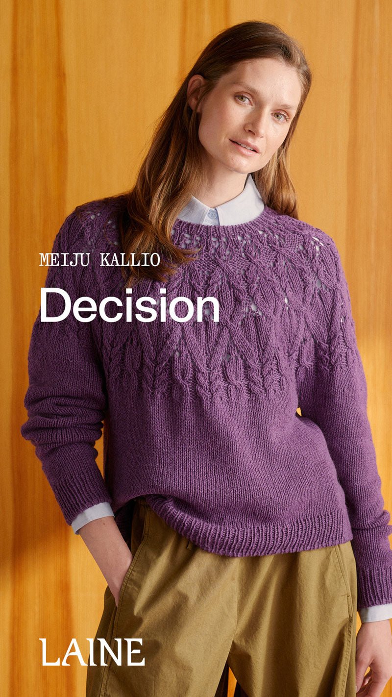 Laine Publishing - Entwined: Cables, Lace and Knitted Textures by Meiju Kallio - WoolAnn