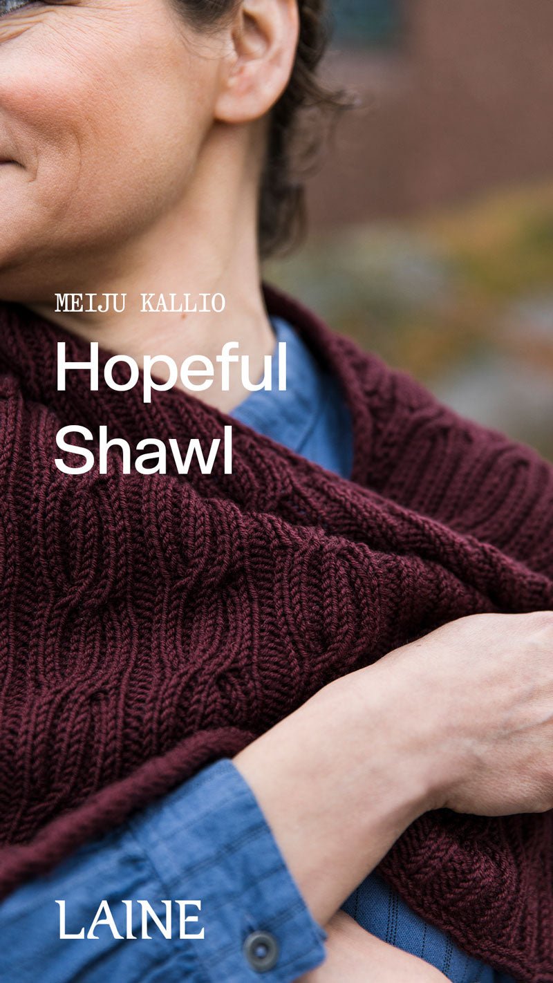 Laine Publishing - Entwined: Cables, Lace and Knitted Textures by Meiju Kallio - WoolAnn