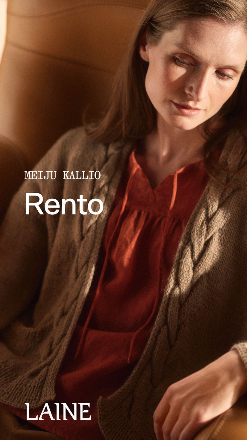 Laine Publishing - Entwined: Cables, Lace and Knitted Textures by Meiju Kallio - WoolAnn