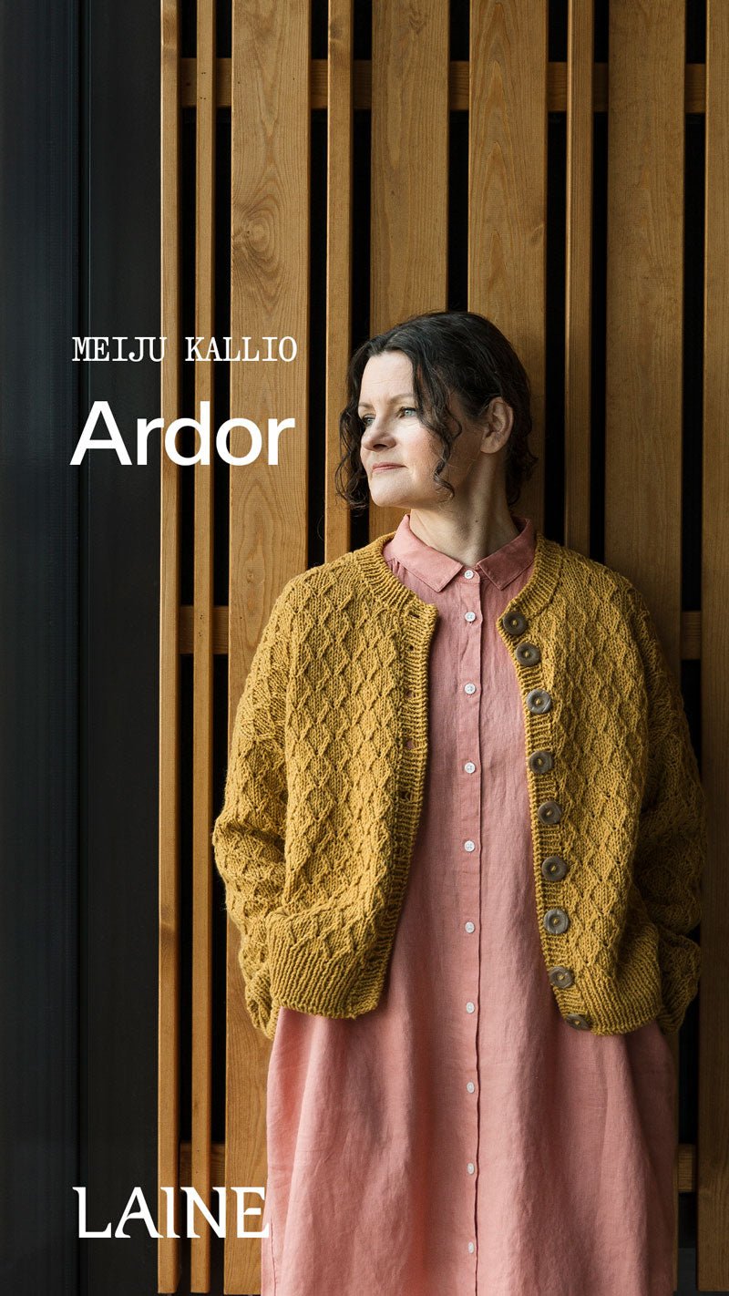 Laine Publishing - Entwined: Cables, Lace and Knitted Textures by Meiju Kallio - WoolAnn