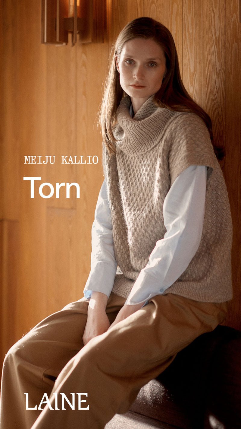 Laine Publishing - Entwined: Cables, Lace and Knitted Textures by Meiju Kallio - WoolAnn