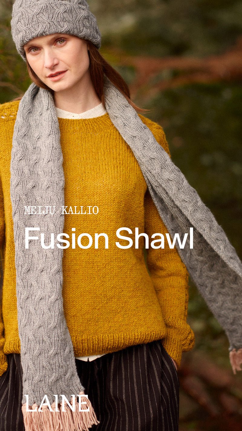 Laine Publishing - Entwined: Cables, Lace and Knitted Textures by Meiju Kallio - WoolAnn