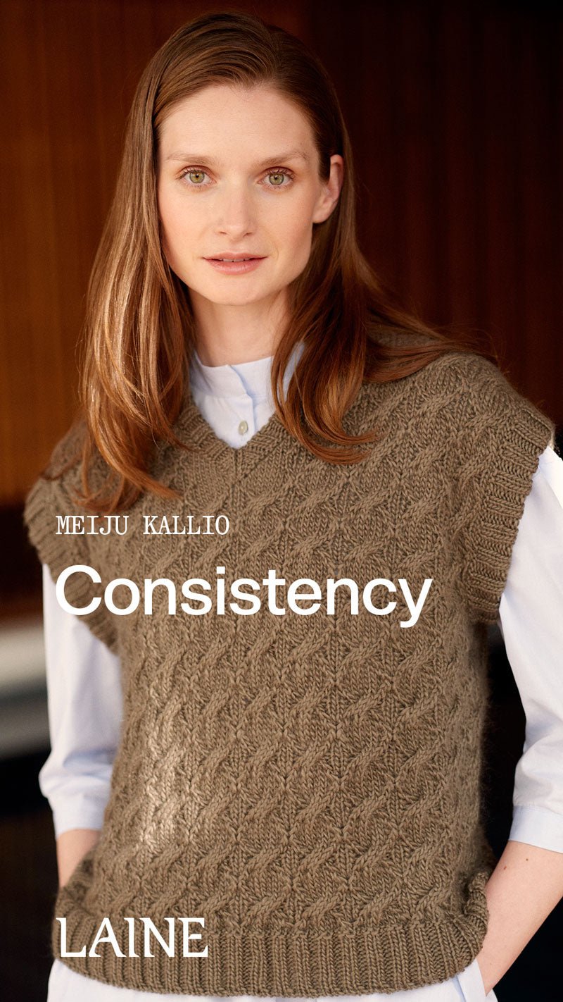 Laine Publishing - Entwined: Cables, Lace and Knitted Textures by Meiju Kallio - WoolAnn