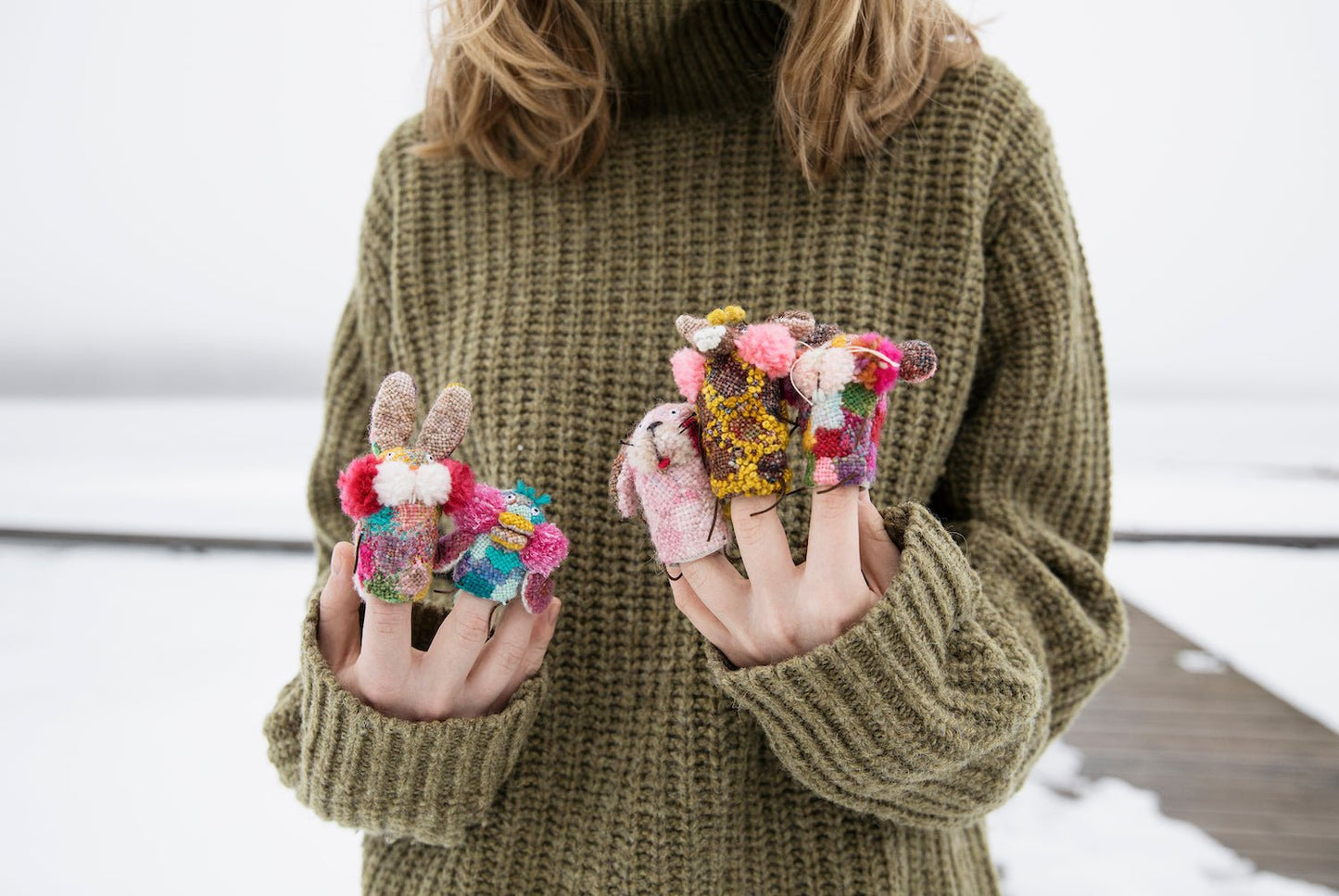 Tiny Friends: A Guide to Mosaic Embroidery - Tomomi Mimura - WoolAnn