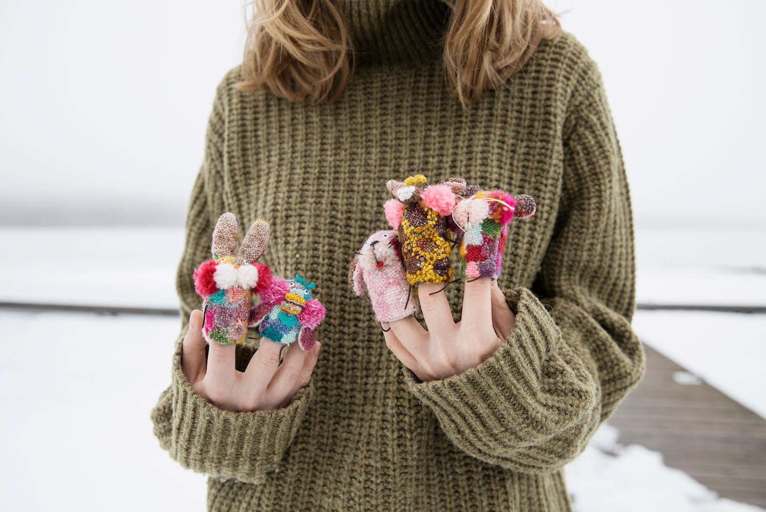 Tiny Friends: A Guide to Mosaic Embroidery - Tomomi Mimura - WoolAnn