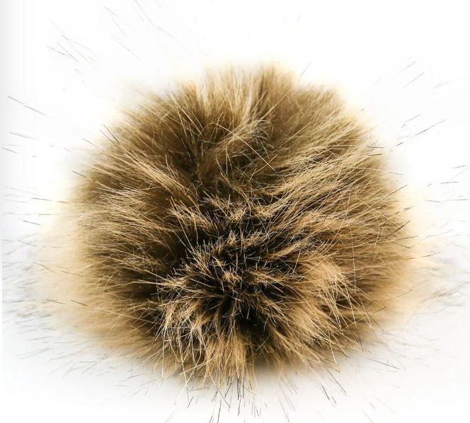 We are knitters - Pom Pom - Brown - WoolAnn