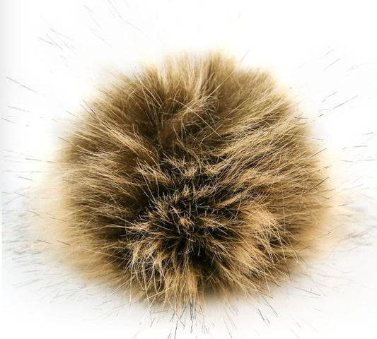 We are knitters - Pom Pom - Brown - WoolAnn