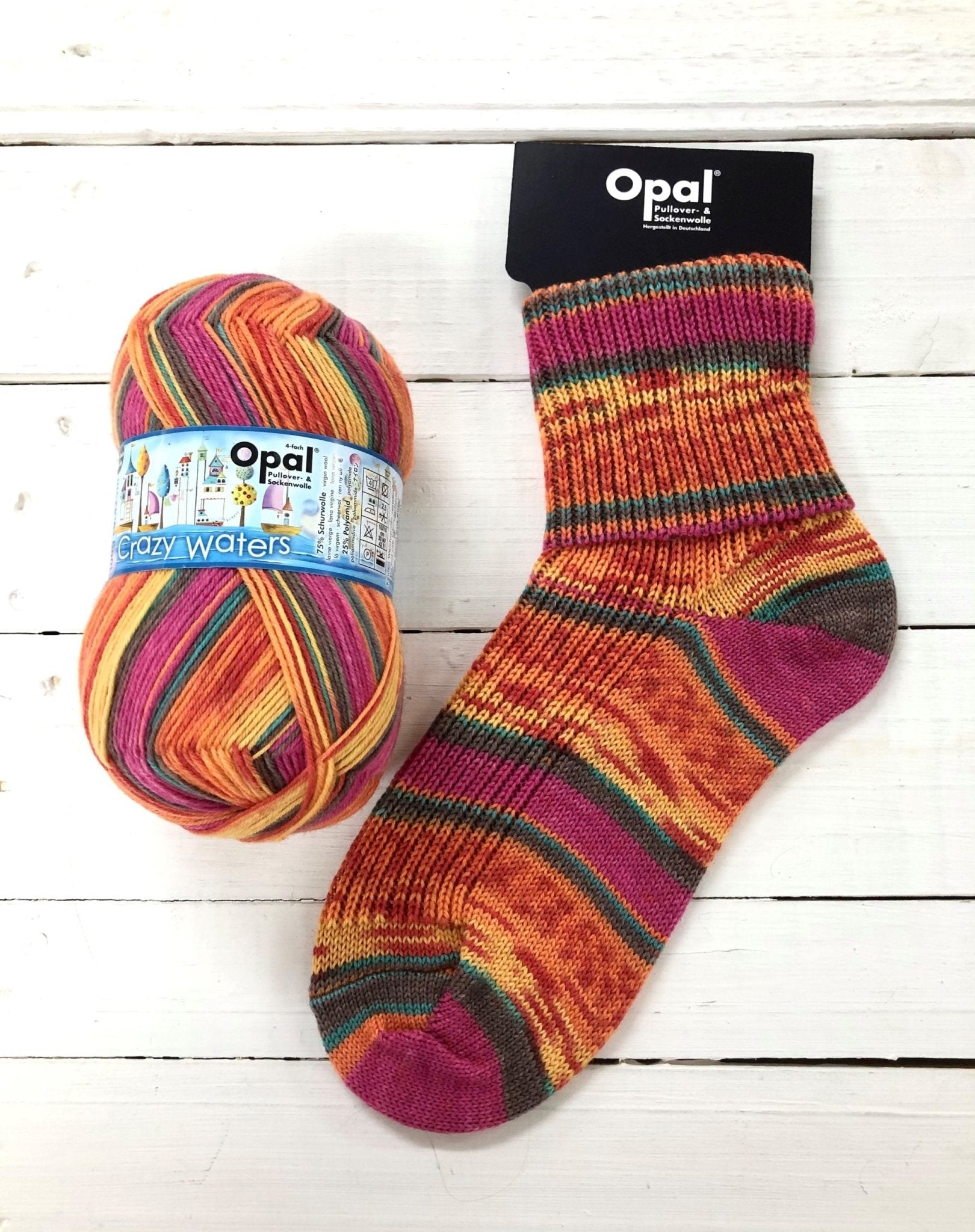 Opal Crazy Water 4ply - WoolAnn