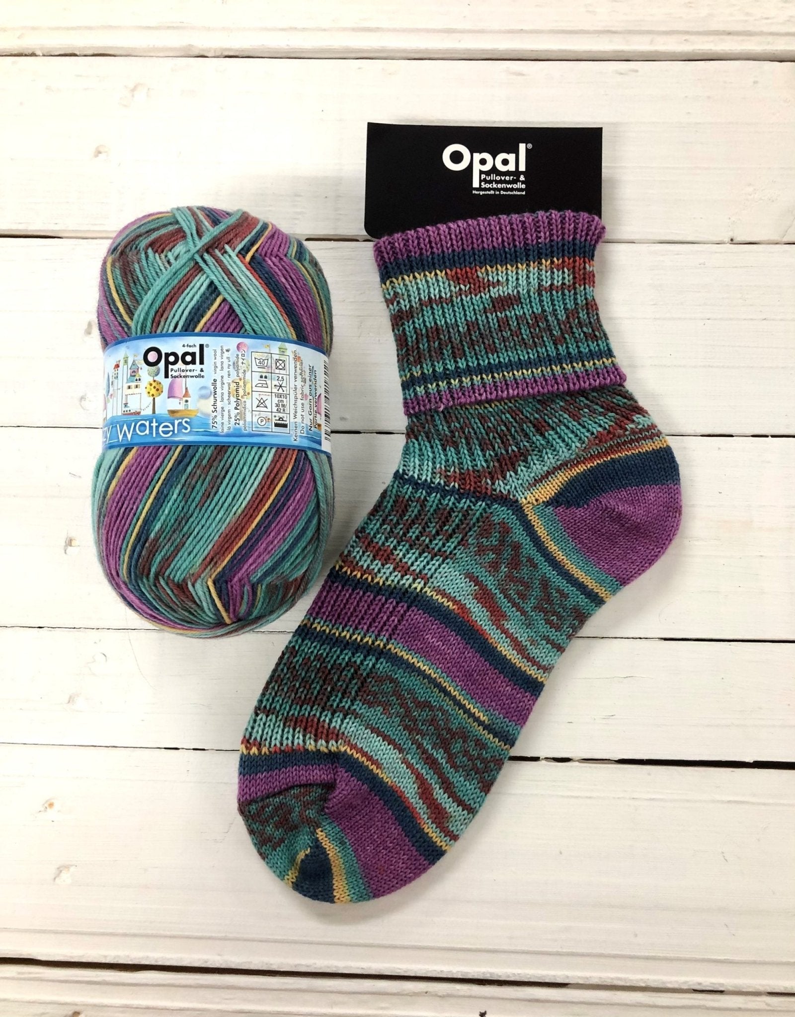 Opal Crazy Water 4ply - WoolAnn