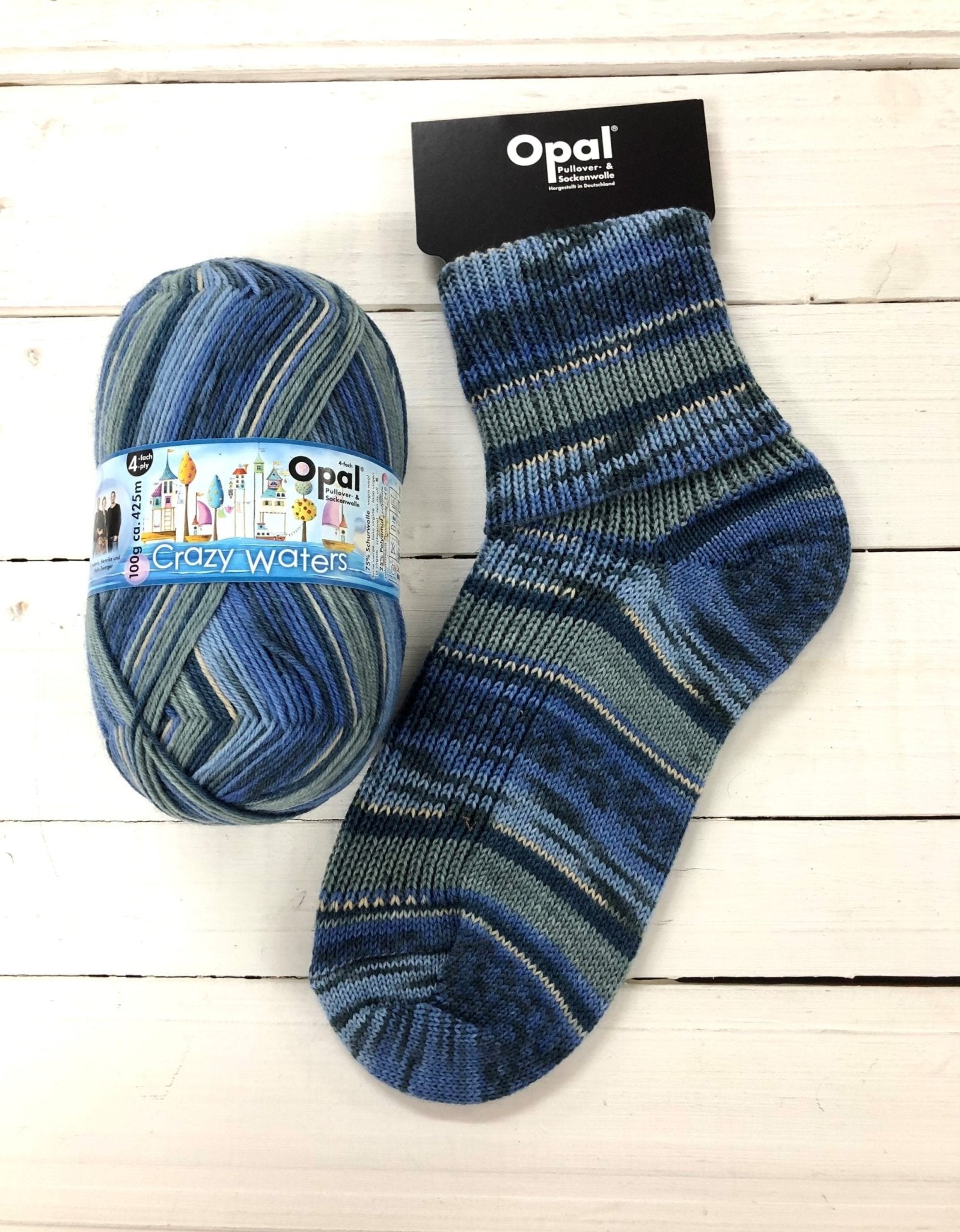 Opal Crazy Water 4ply - WoolAnn